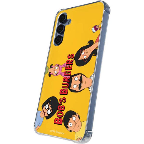 Bobs Burgers Stare Galaxy A35 5G Clear Case